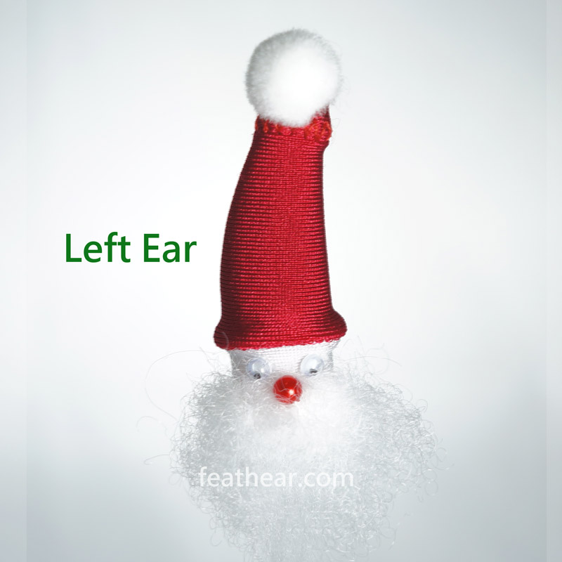 feathear-BTE-hearing-aid-sleeve-Santa-Claus-left